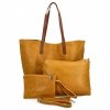 Dámská kabelka shopper bag Herisson žltá H8805